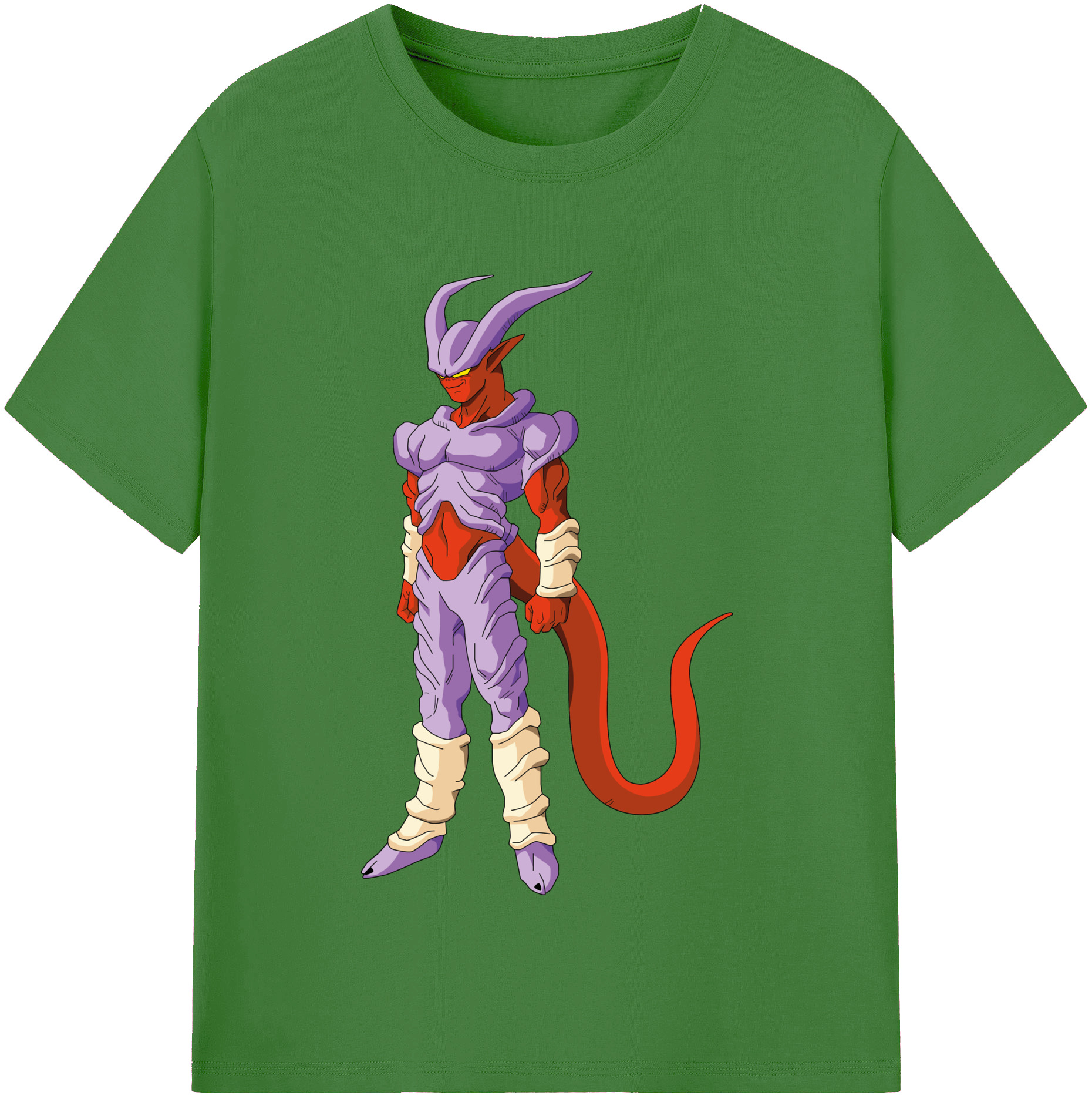 （画像用） ドラゴンボール ジャネンバ DRAGON BALL Janemba レディースカジュアルプリントTシャツ（綿100％）